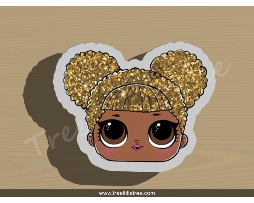 Queen Bee Cookie Cutter. LOL Dolls Cookie Cutter