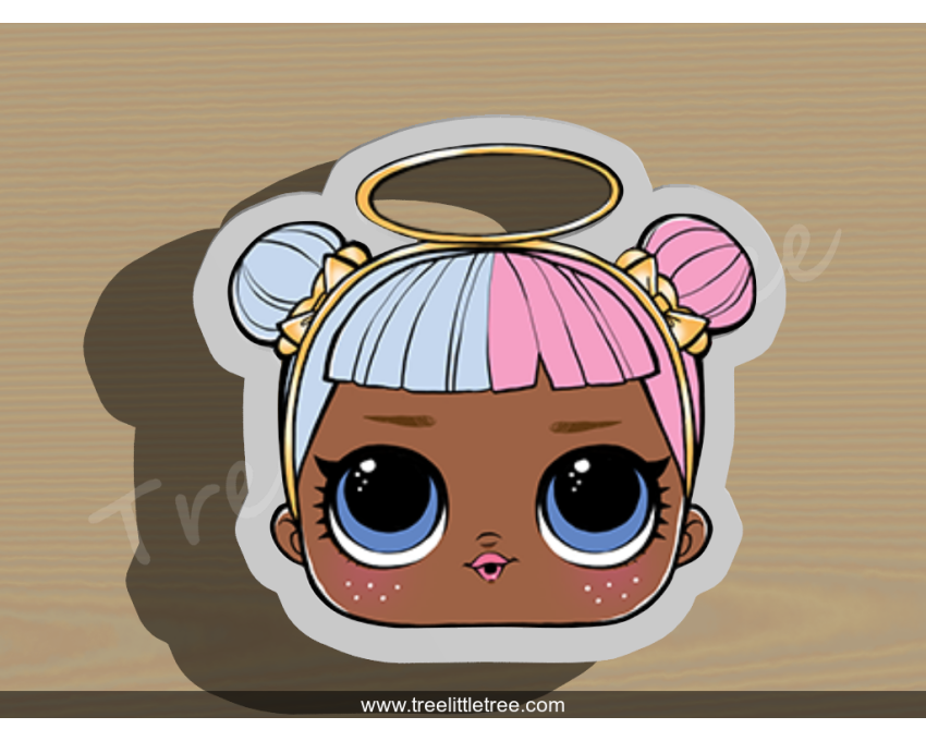 Sugar Cookie Cutter. LOL Dolls Cookie Cutter