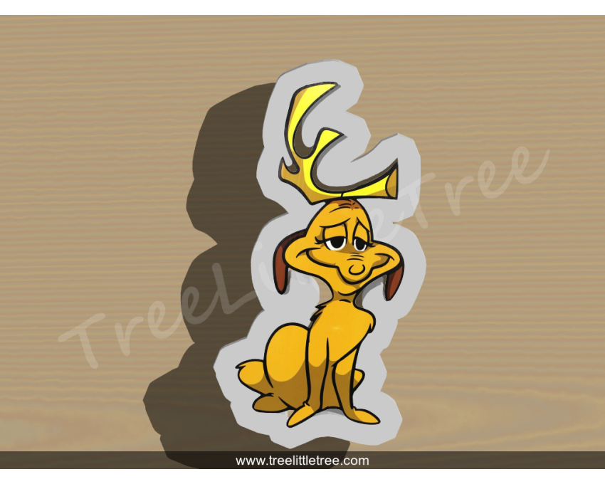 Christmas Grinch's Dog Cookie Cutter. Christmas Cookie Cutter. 