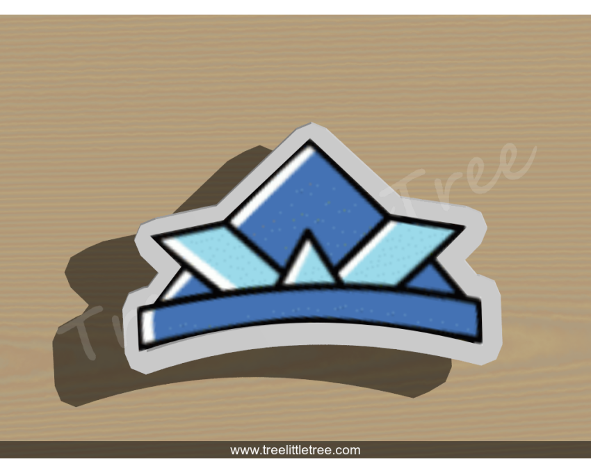 Origami Kabuto Cookie Cutter. Japan Theme Cookie Cutter