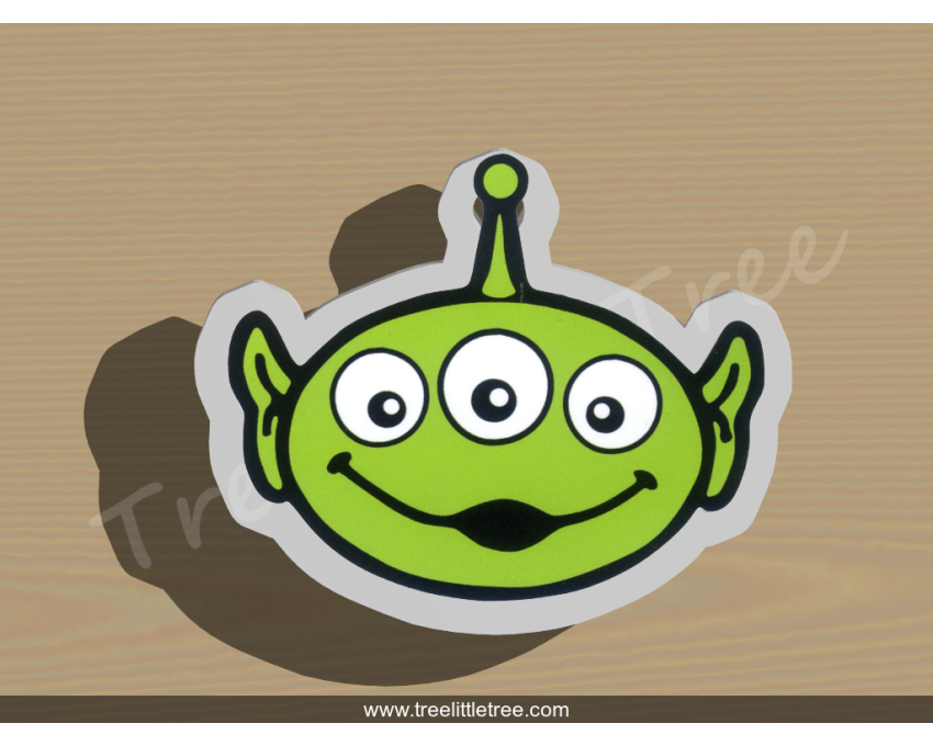 Toy Story Alien Head Cookie Cutter. Disney cookie cutter. Cartoon Cookie Cutter