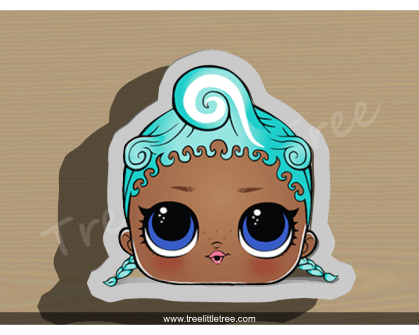 Precious Cookie Cutter. LOL Dolls Cookie Cutter