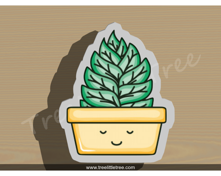 House Plant Style 4 Cookie Cutter. Plant Cookie Cutter. 