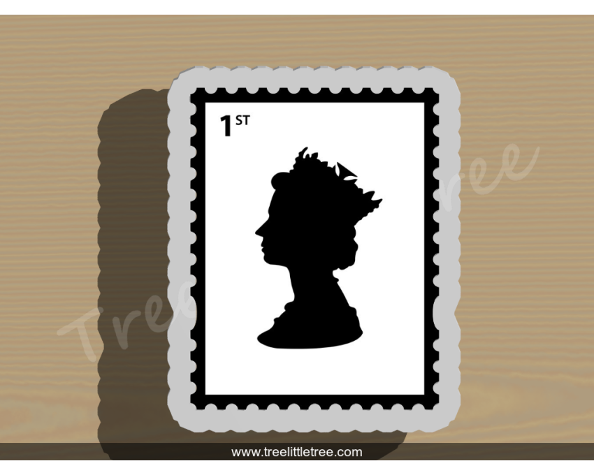 Stamp Cookie Cutter. Unique Cookie Cutter