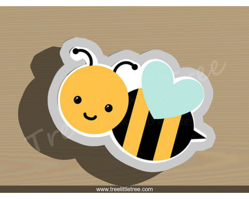 Bumble Bee Cookie Cutter. Animal Cookie Cutter