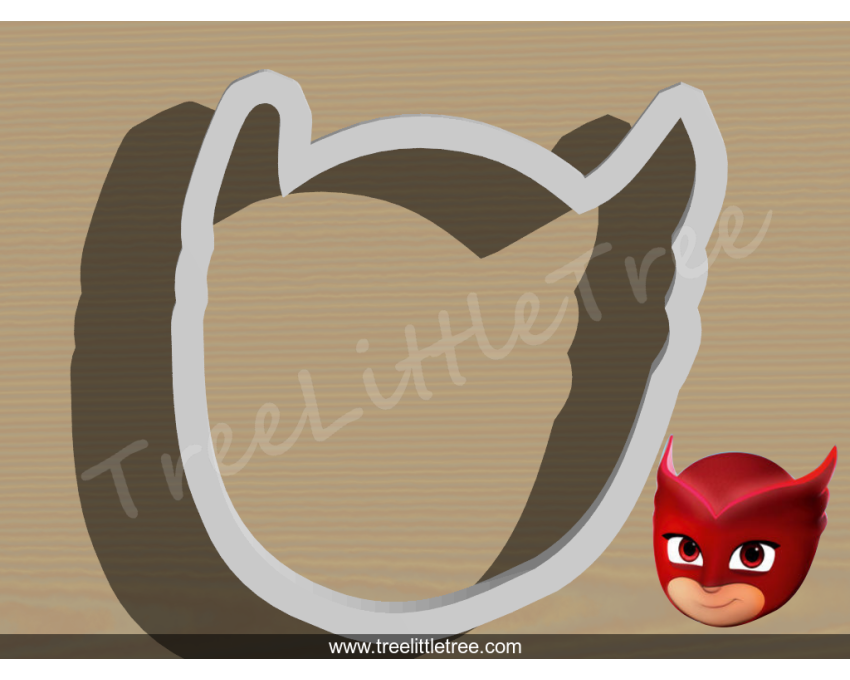 Owlette Cookie Cutter. PJ masks cookie cutter