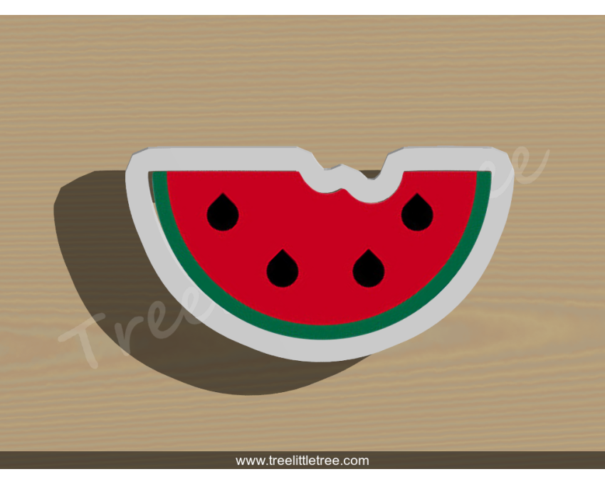 Watermelon Slice Cookie Cutter. Fruit Cookie Cutter