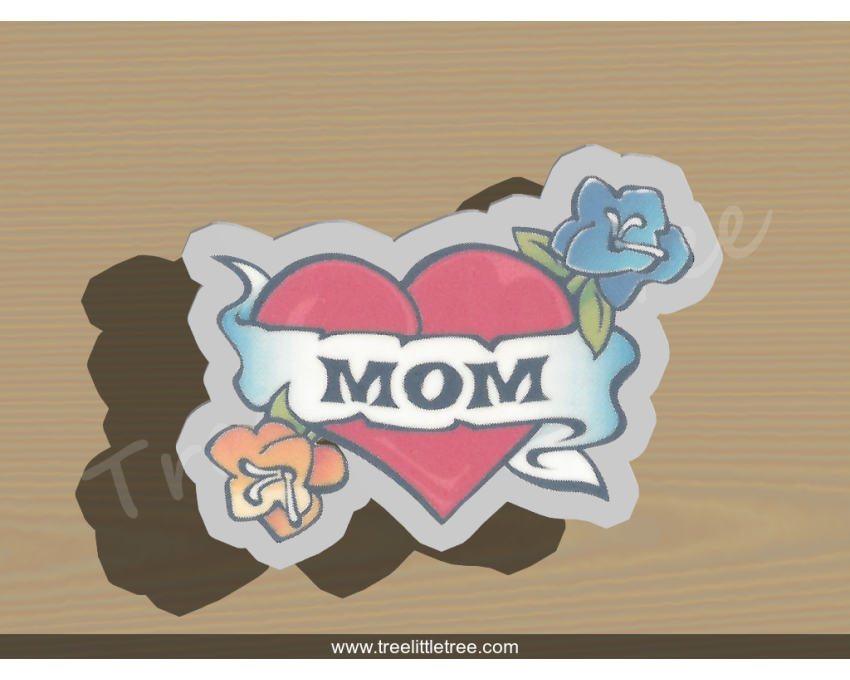 Heart Banner Cookie Cutter. Valentine's day Cookie Cutter. Mother's day Cookie Cutter