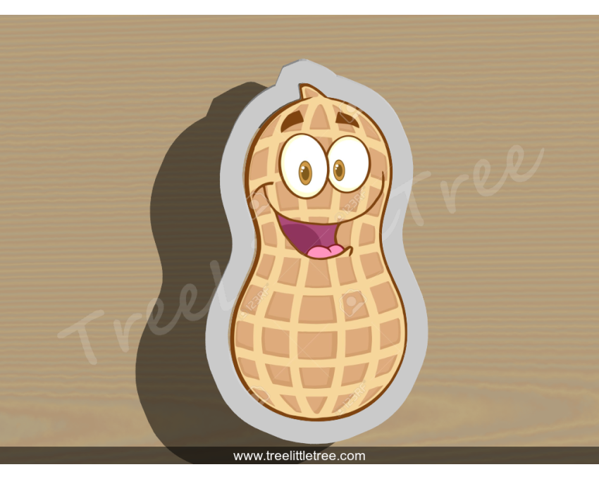 Peanut Cookie Cutter. Food Cookie Cutter
