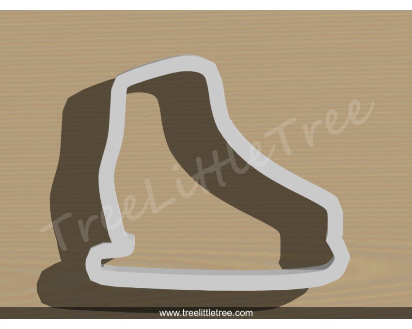 Figure Skating Cookie Cutter. Sports Cookie Cutter