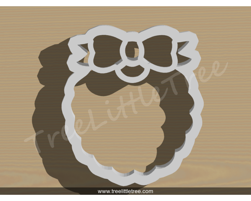 Baby Bib Cookie Cutter. Babyshower Cookie Cutter