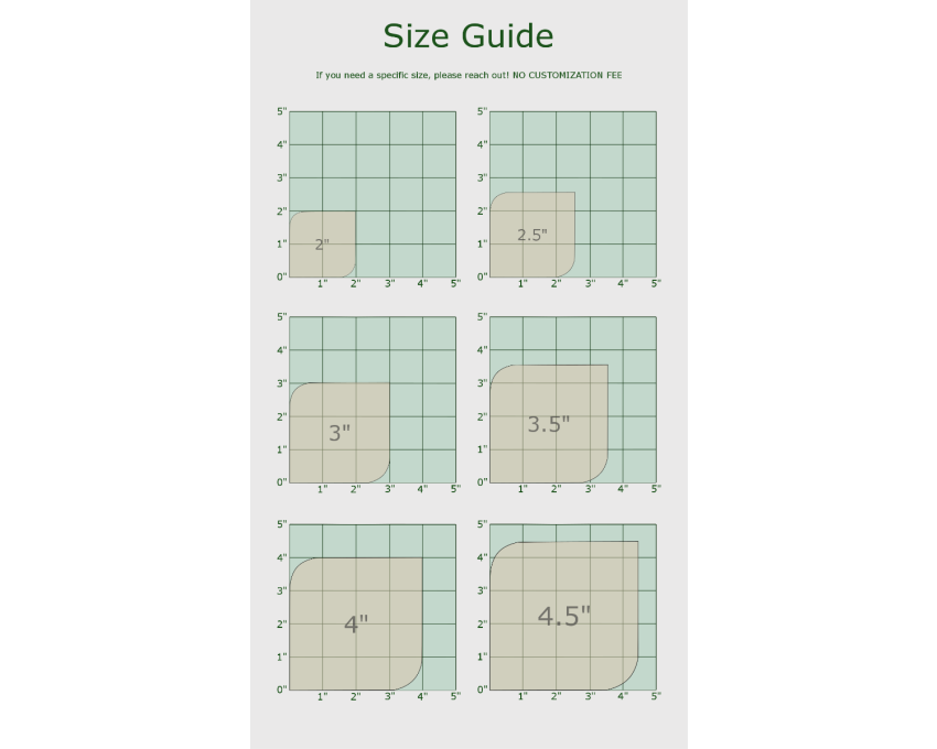 Rounded Square Cookie Cutter. Shapes Cookie Cutter. Boho Style Cookie Cutter