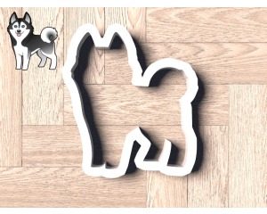 Alaska Malamute or Husky Cookie Cutter