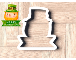 Dabbing Leprechaun Cookie Cutter