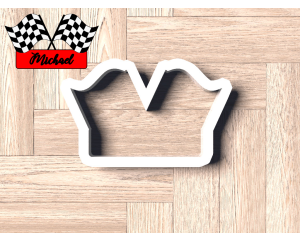 Race Car Flag Plaque Cookie Cutter