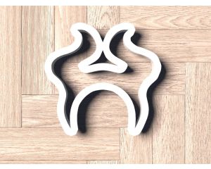 Horn Headband  Cookie Cutter