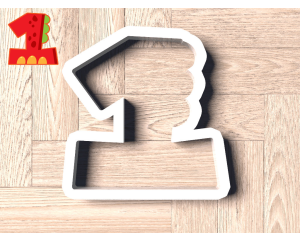 Dinosaur Number 1 Cookie Cutter