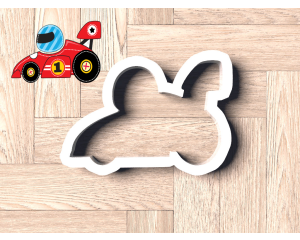 Cute Race Car Cookie Cutter