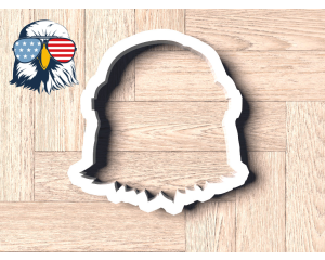 Patriotic Eagle Cookie Cutter