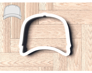 Baseball Cap Cookie Cutter