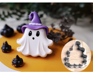 Witch Boo Cookie Cutter