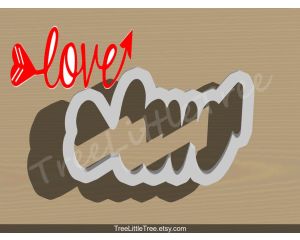 Aim For Love Cookie Cutter