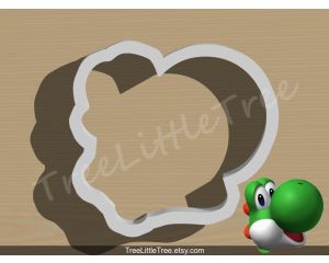 Mario-dragon Cookie Cutter