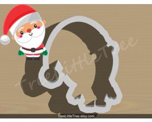 Cute Santa Claus Cookie Cutter