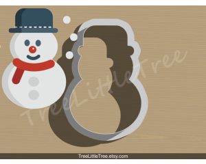Snowman Cookie Cutter