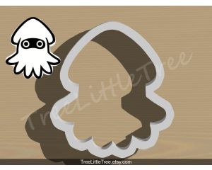 Mario Blooper Cookie Cutter