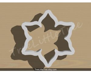 Christmas Poinsettia Cookie Cutter