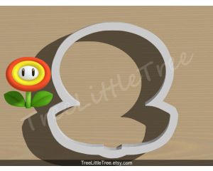 Mario Fire Flower Cookie Cutter