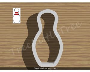 Bowling Pin Cookie Cutter