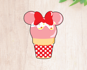 Minnie Mouse Ice Cream Cookie Cutter