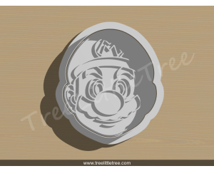 Super Mario Cookie Cutter and Stamp Set