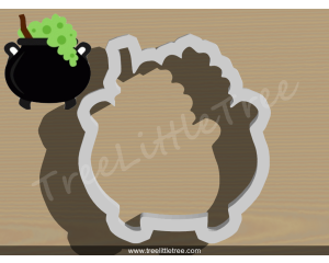 Witch Cat Cookie Cutter.