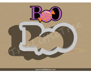 Boo Style 3 Cookie Cutter. 