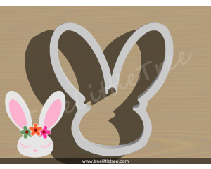 Bunny in Egg Cookie Cutter