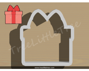 Gift Box Style 1 Cookie Cutter