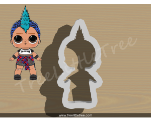 Splash Queen Full Body Cookie Cutter.