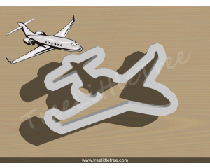 Airplane Style 1 Cookie Cutter
