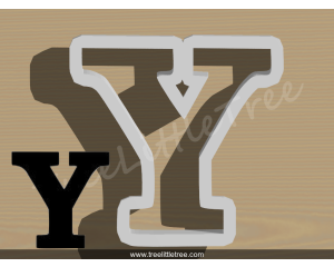 Greek Letter Sigma Cookie Cutter. 