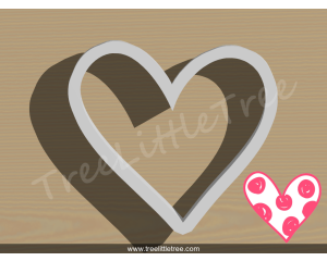 Cute Heart Style 1 Cookie Cutter