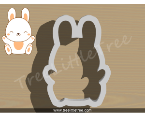 Bunny Pop Cookie Cutter