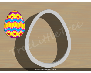 Nerdy Bunny Cookie Cutter