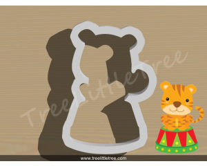 Circus Tent Cookie Cutter