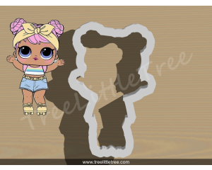 Flower Child Dawn Full Body Cookie Cutter