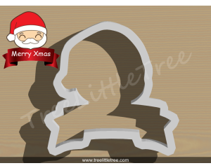 Dabbing Santa Claus Cookie Cutter