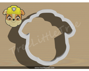 Rubble Cookie Cutter.