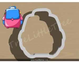 Pencil Notepad Plaque Cookie Cutter.